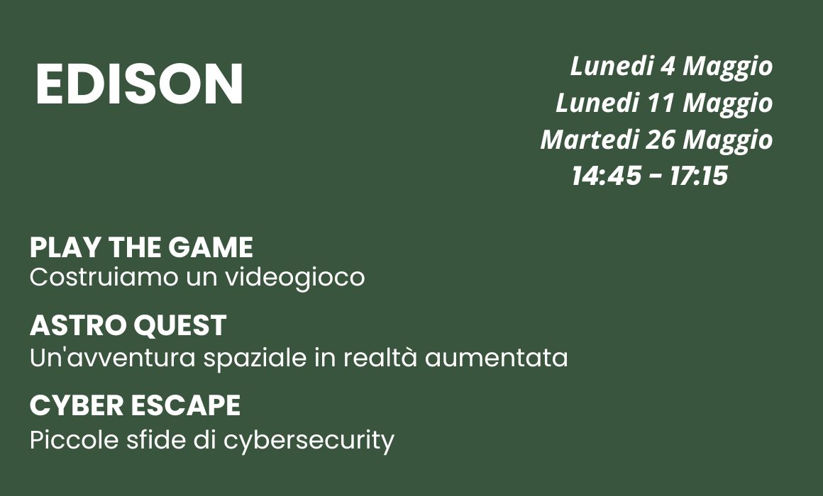 2026 - CORSO PLE EDISON