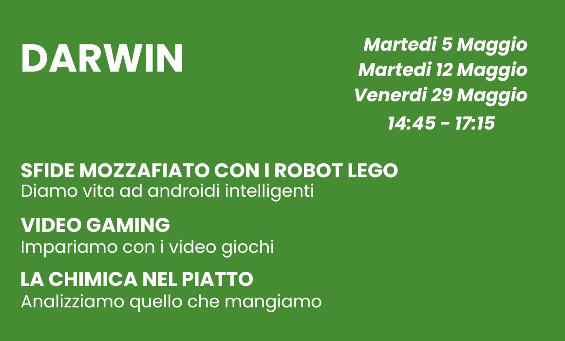 2026 - CORSO PLE DARWIN