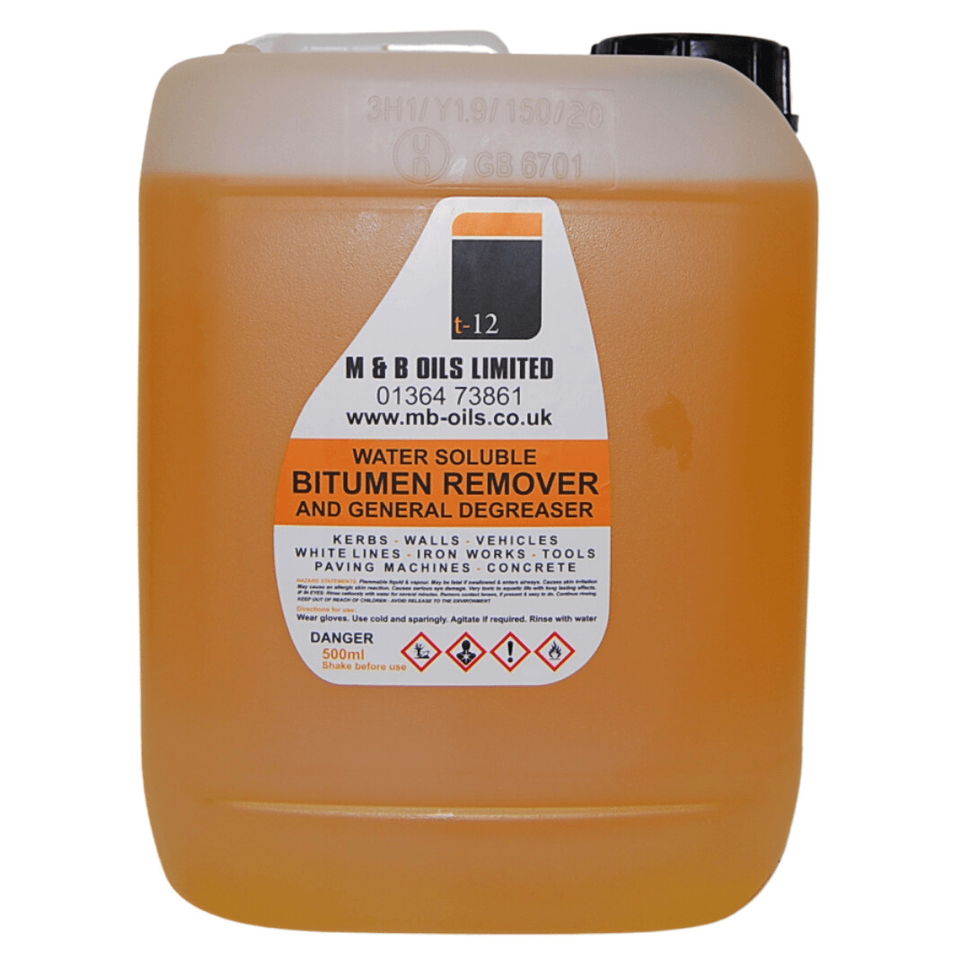 T12 Bitumen Remover & Degreaser  (5l Jerry Can)