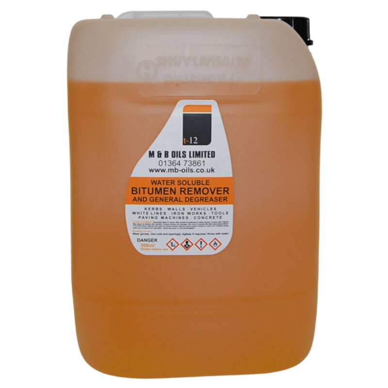 T12 Bitumen Remover & Degreaser  (25l Jerry Can)