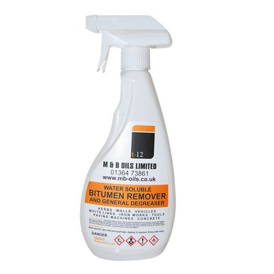 T12 Bitumen Remover & Degreaser (500ml Trigger Spray) T12 Bitumen Remover & Degreaser (500ml Trigger Spray)