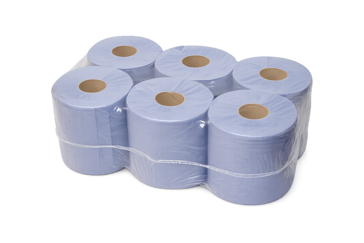 150m 2 Ply Blue Roll (packs of 6)