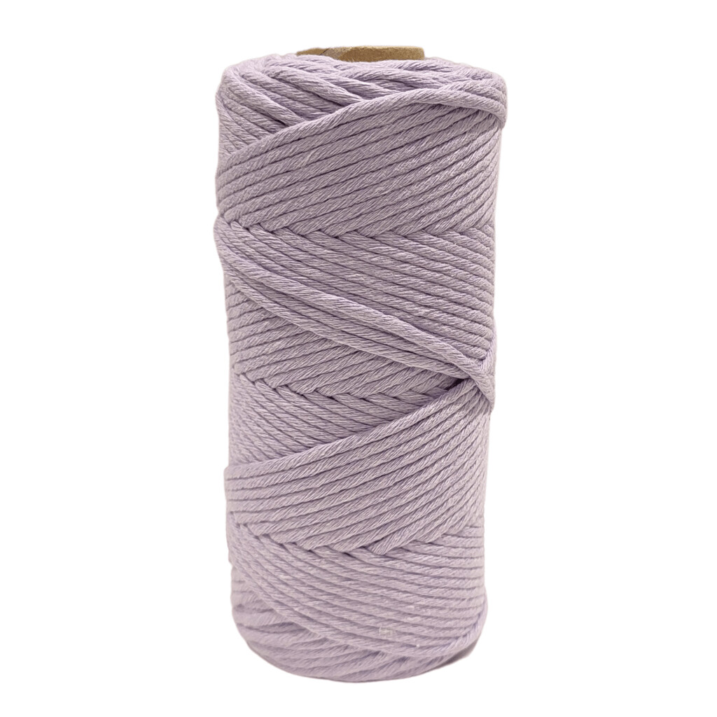 Premium Super Soft Pale Purple 3mm x 100m Macramé Cotton Cord