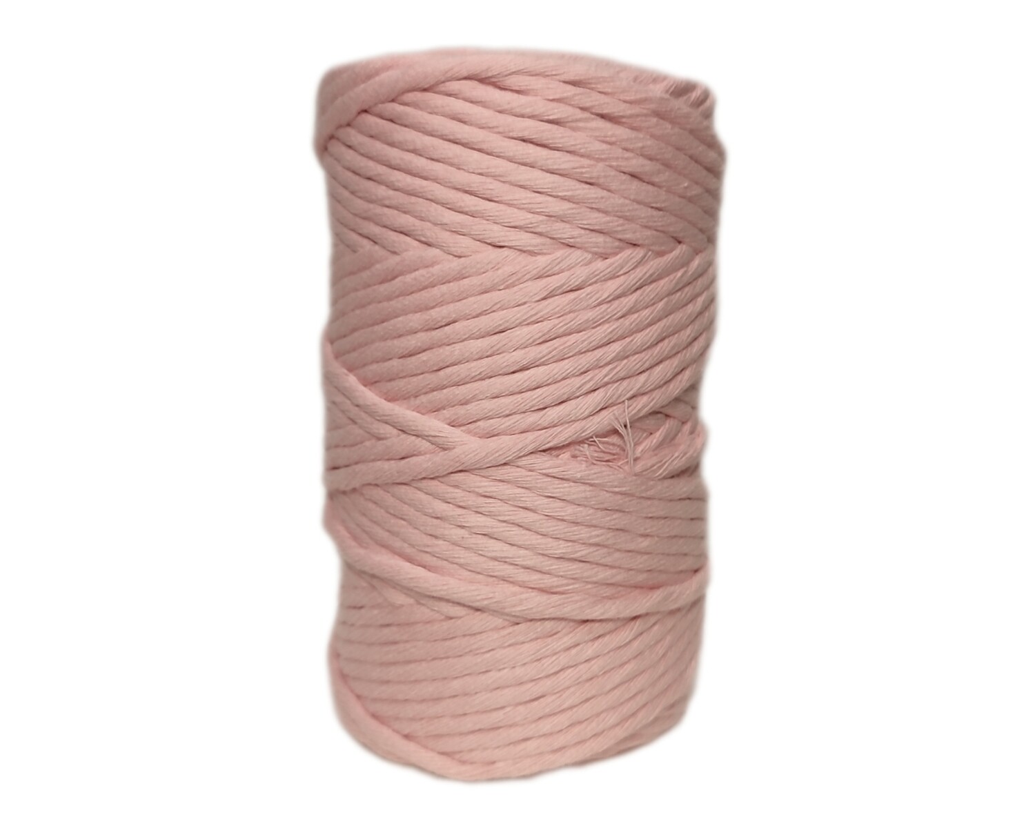 Premium Super Soft Pink 5mm Macramé Cotton Cord