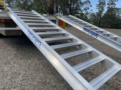 Machinery Ramps - 4.5 tonne capacity - 3.3 metres long - Pair