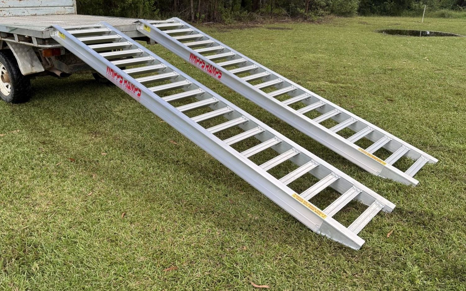 Machinery Ramps - 6 tonne capacity - 3.6 metres long - Pair