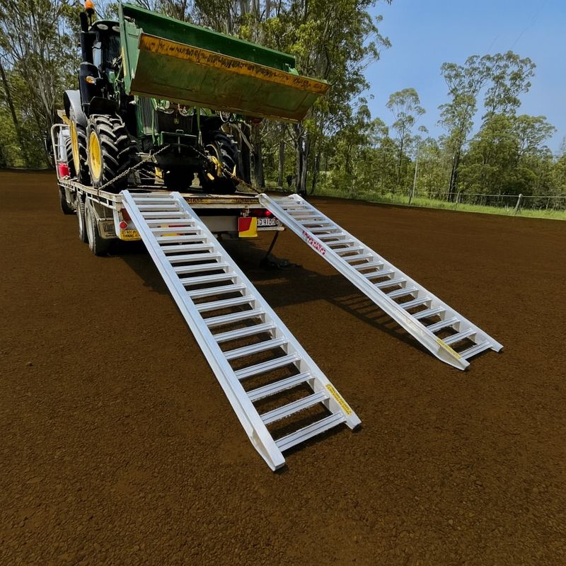 Machinery Ramps - 5 tonne capacity - 4.1 metres long - Pair