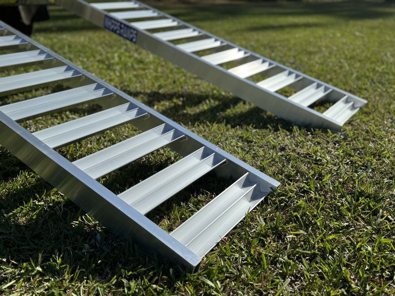 Non-Folding ATV & UTV Ramps - 2 metres long - 1 tonne capacity - Pair