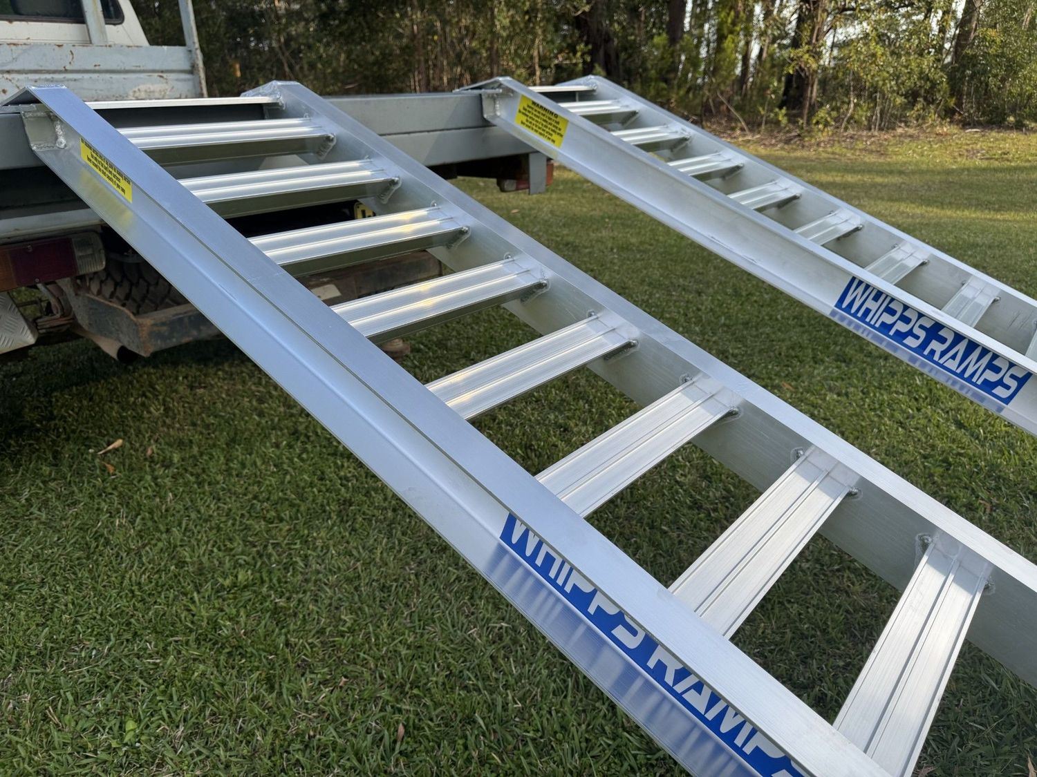 Machinery Ramps - 2.5 tonne capacity - 3 metres long - Pair Machinery Ramps - 2.5 tonne capacity - 3 metres long - Pair