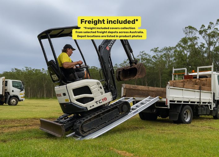 3 tonne capacity - 3.3 metres long - from $1850 - including freight*