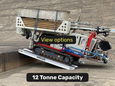 12 tonne capacity machinery loading ramps