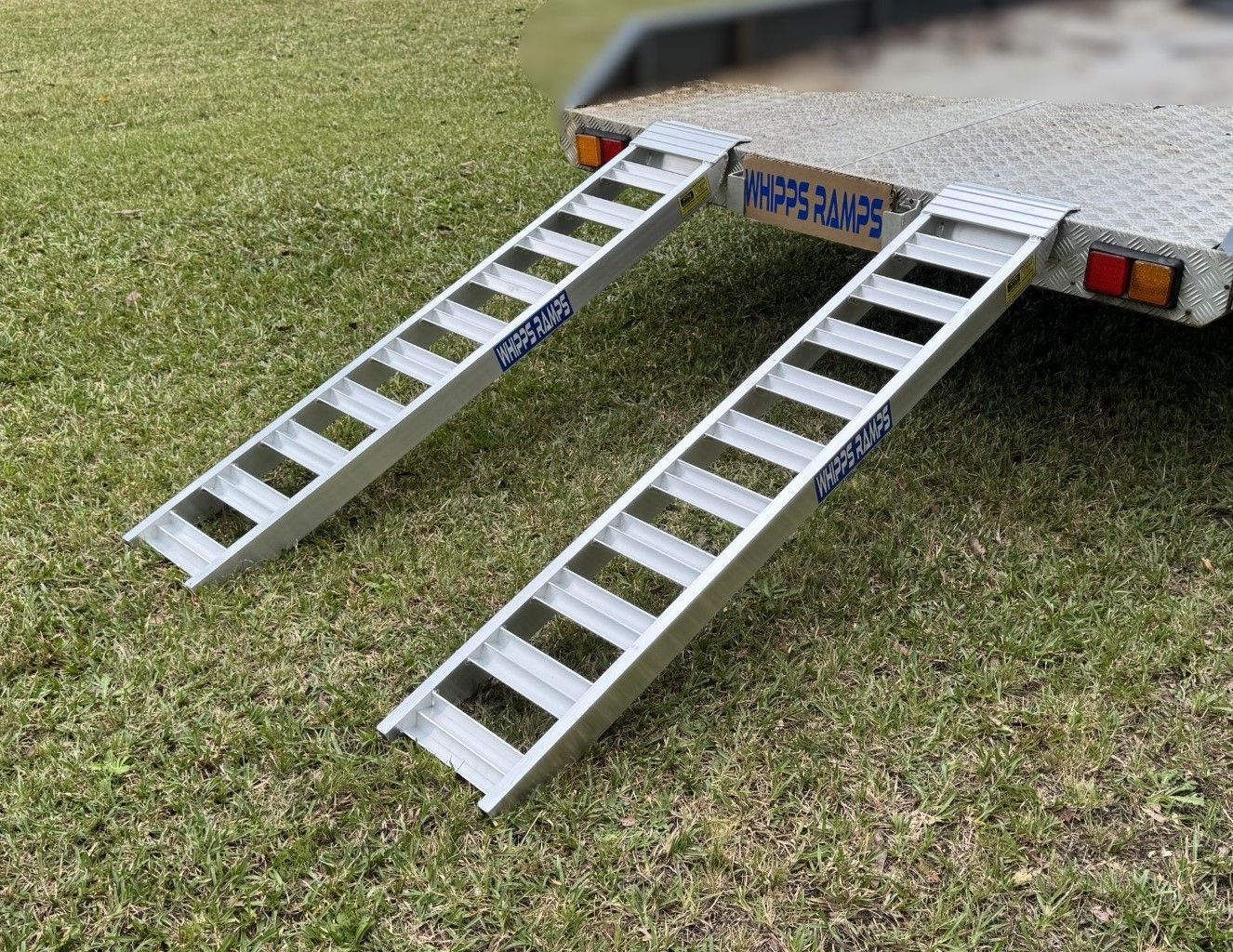 1.7m ATV, UTV & Side-by-Side Aluminium Trailer Loading Ramps – 1.2 T Capacity - Prices from $400 inc GST 1.7m ATV, UTV & Side-by-Side Aluminium Trailer Loading Ramps – 1.2 T Capacity - Prices from $400 inc GST