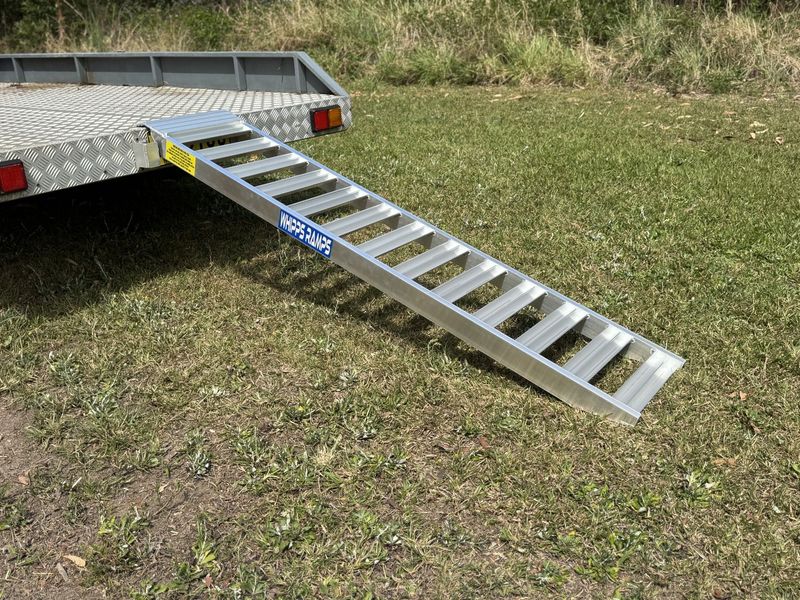 Non-Folding Motorbike Ramp - 2 metres long - 500 kg capacity