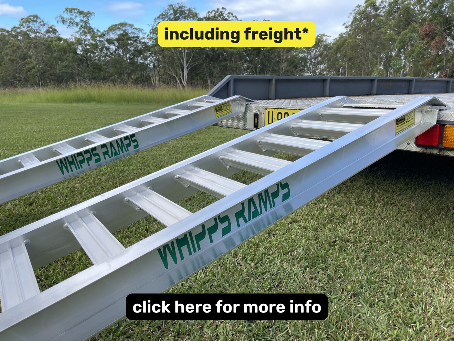 1.7 m long - 2.5 tonne capacity - $700 inc GST - save $200