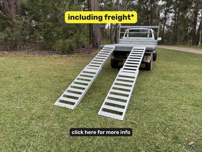 3 metres long - folding ATV Quad Bike ramps - 800 kg capacity - from $940 inc GST 3 metres long - folding ATV Quad Bike ramps - 800 kg capacity - from $940 inc GST