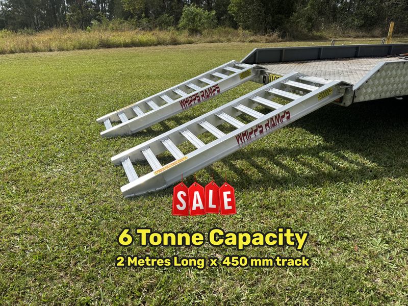 2 metres long - 6 tonne capacity $990 inc GST - one pair only