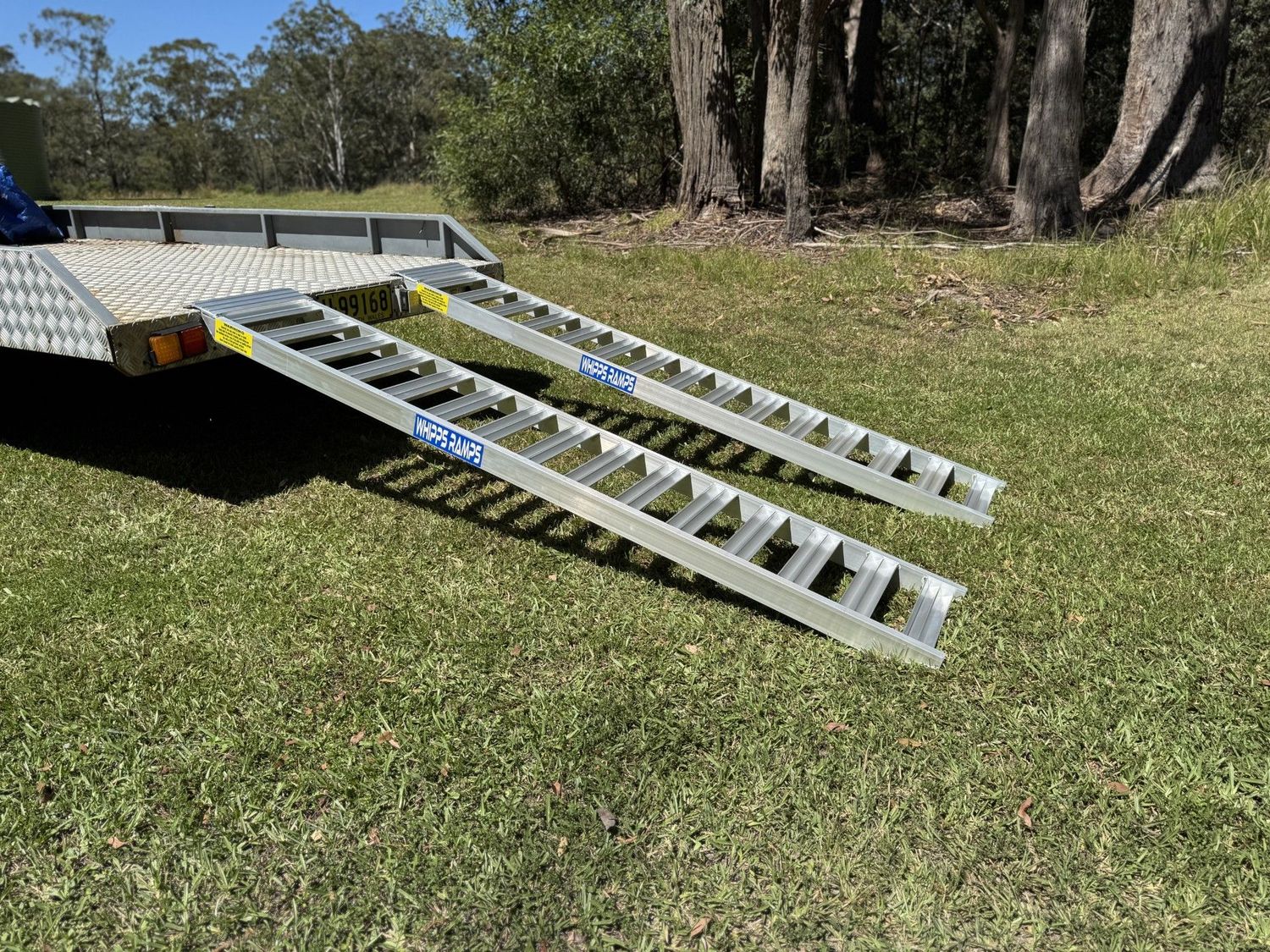 2.4m ATV & Quad Bike Aluminium Trailer Loading Ramps – 1 T Capacity - Prices from $520 inc GST