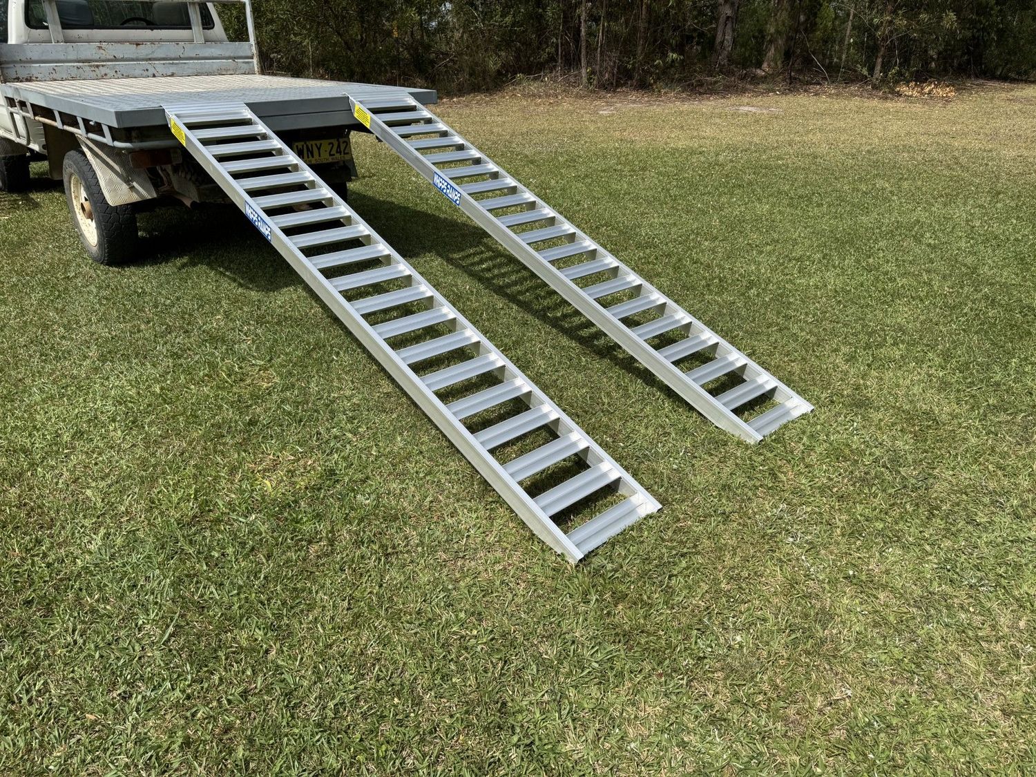 3m ATV & Quad Bike Aluminium Loading Ramps – 800 kg Capacity - Prices from $720 inc GST 3m ATV & Quad Bike Aluminium Loading Ramps – 800 kg Capacity - Prices from $720 inc GST