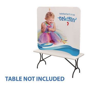 6ft Curve Tension Fabric Display