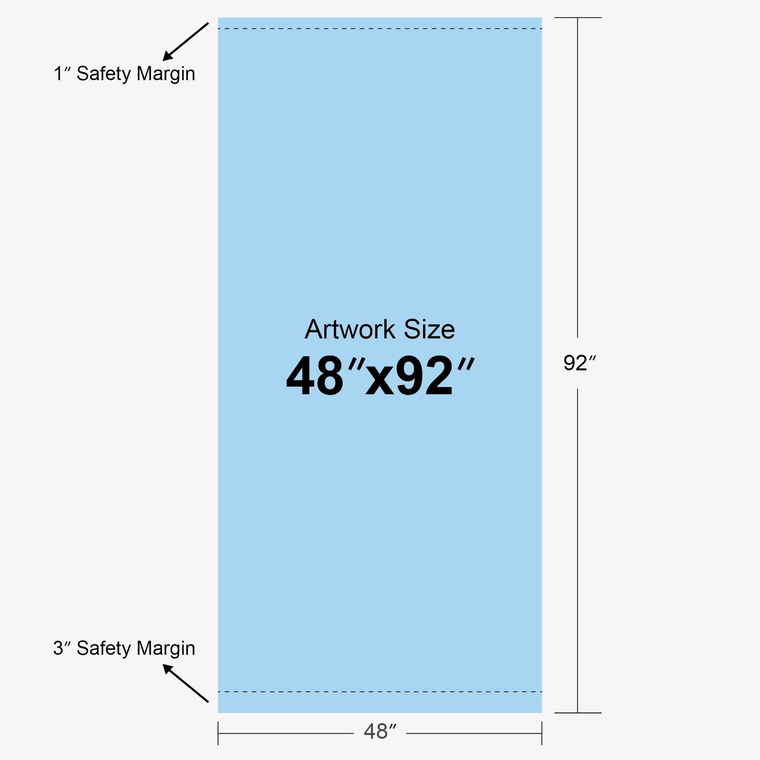 SD Retractable - 48" x 92" (Silver)