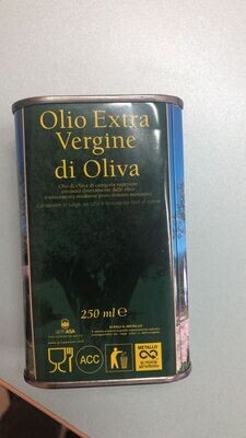 Olio extra vergine di Oliva Lattina da 250 ml Gusto Piccante