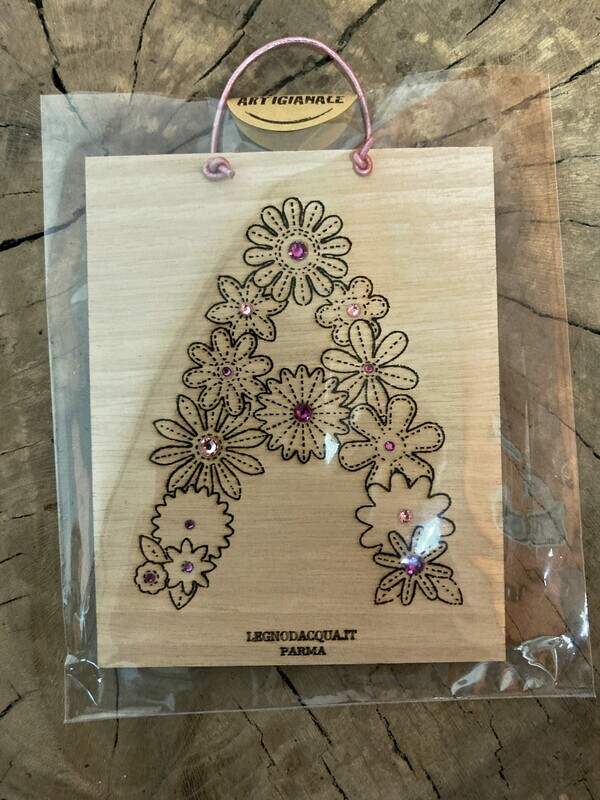 CARTOLINA CON INIZIALE A SCELTA