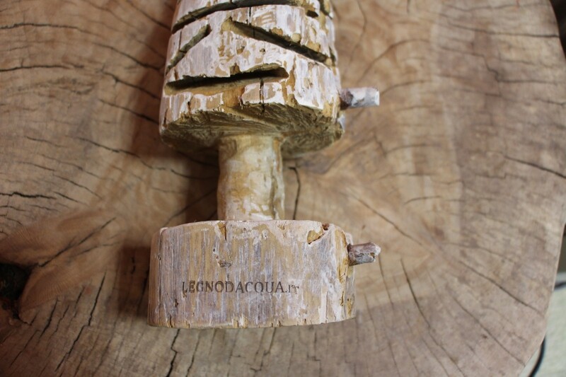 ALBERELLO DI NATALE IN LEGNO MASSELLO