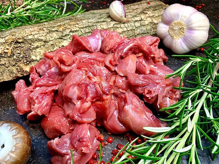 Wildschwein Edelgulasch handgeschnitten