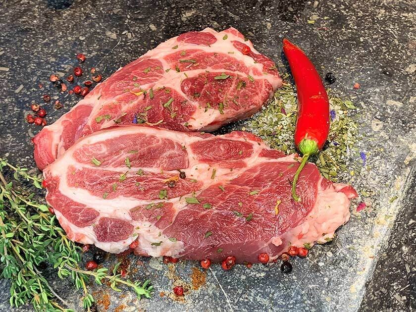 Mangalitza Nackensteak