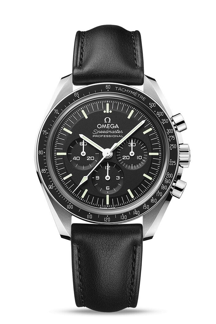 Omega Speedmaster Moonwatch Chronograph 42 mm Zaffiro Pelle -  310.32.42.50.01.002