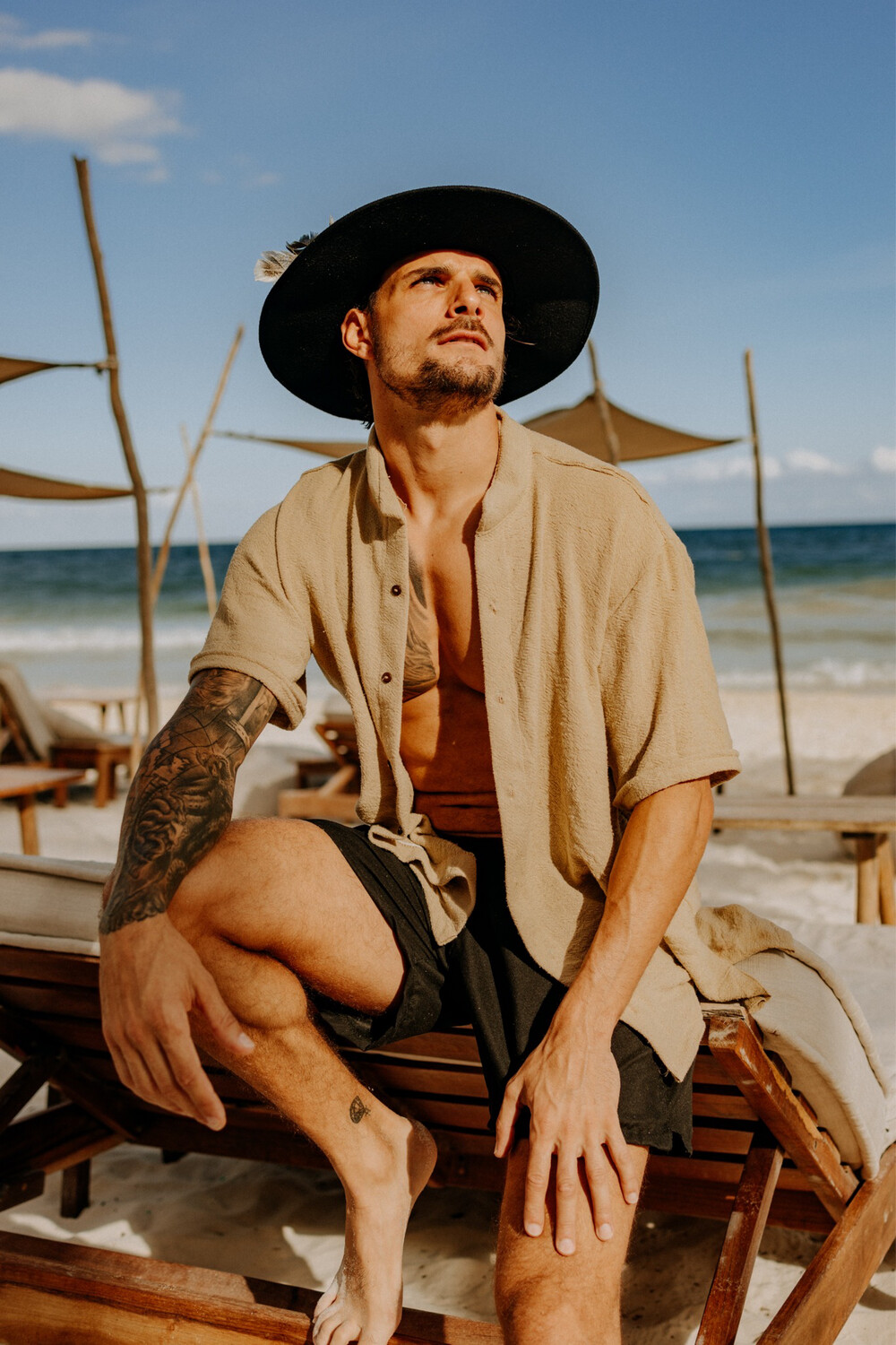 MORENO  SAND SHIRT