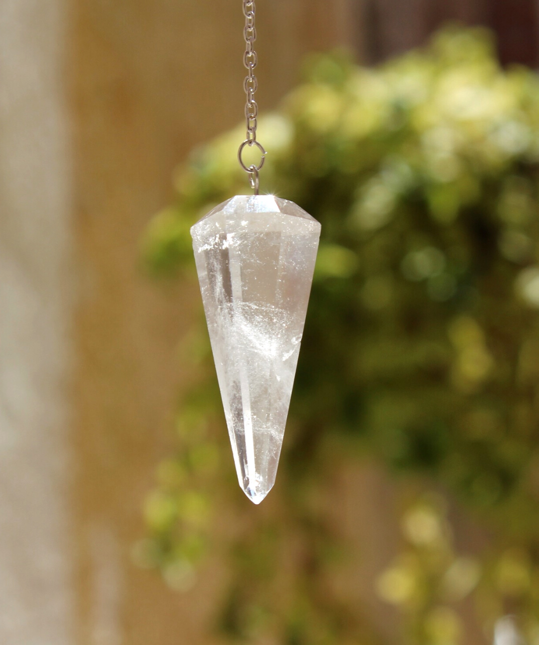 PENDULO CUARZO CRISTAL