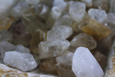 CUARZO BLANCO CRISTAL EN BRUTO