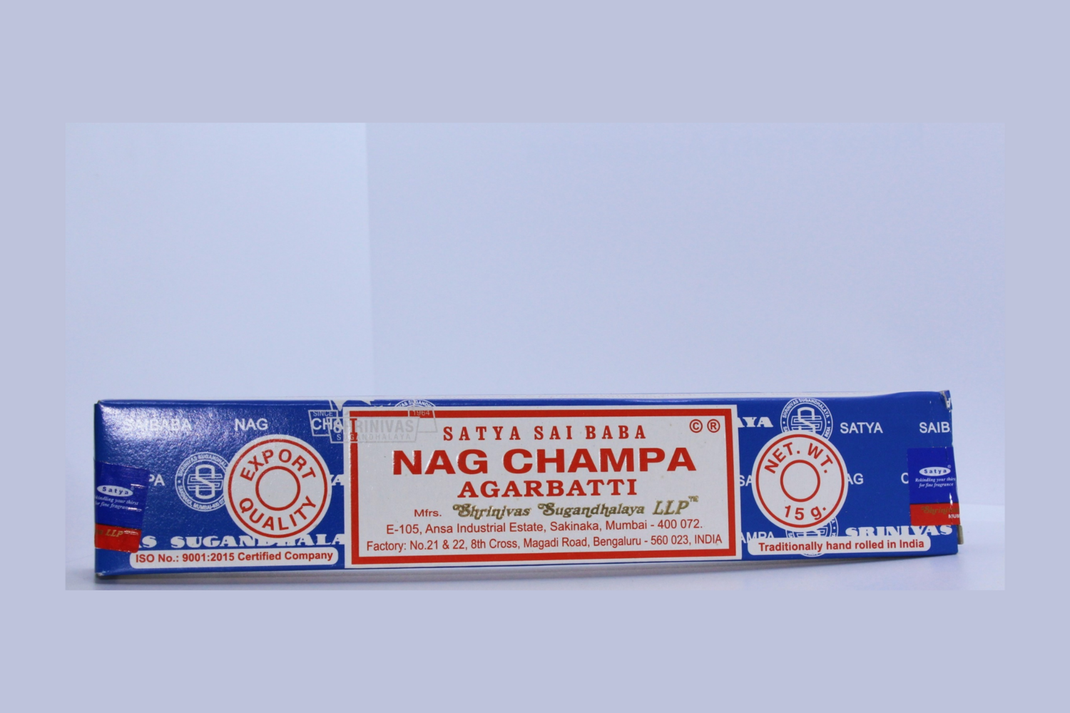 INCIENSO SATYA &quot;NAG CHAMPA&quot;