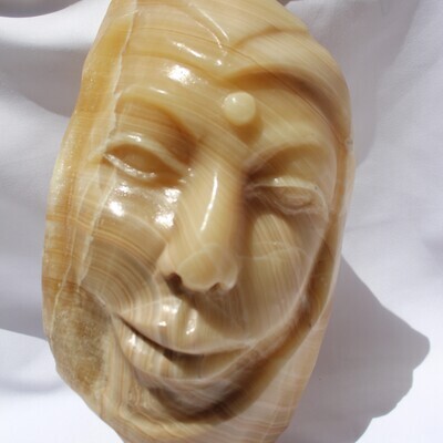 ESCULTURA ROSTRO BUDA