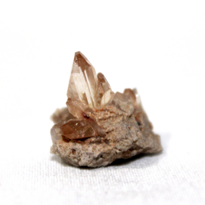 ESPECIMEN PUNTA CUARZO TOPACIO