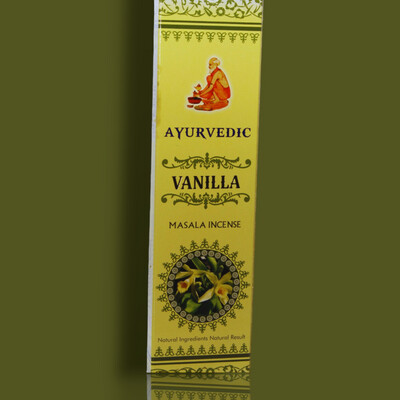 INCIENSO AYURVEDIC "VAINILLA"
