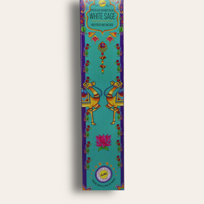 INCIENSO INDIAN HERITAGE "SALVIA BLANCA"