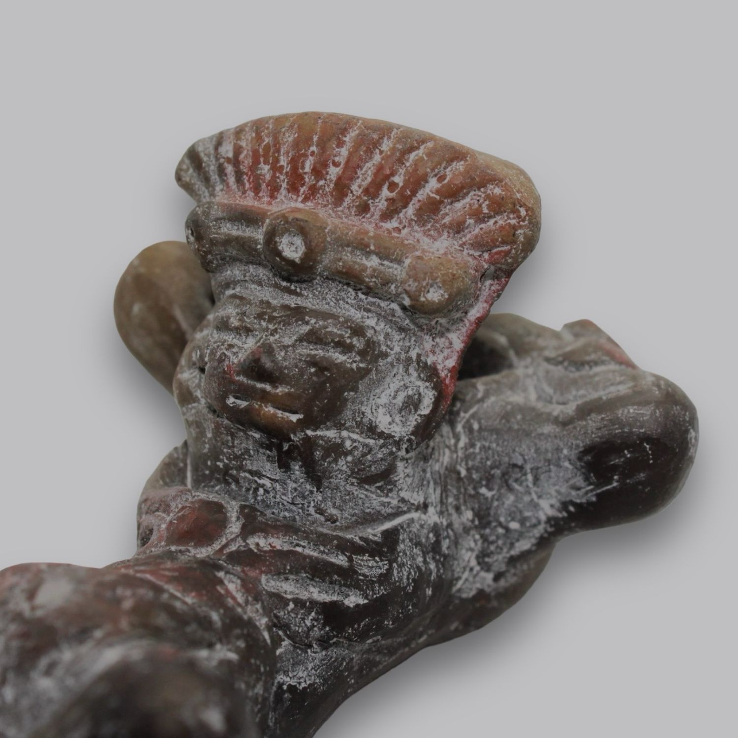 PIPA DE BARRO REPLICA PREHISPANICA