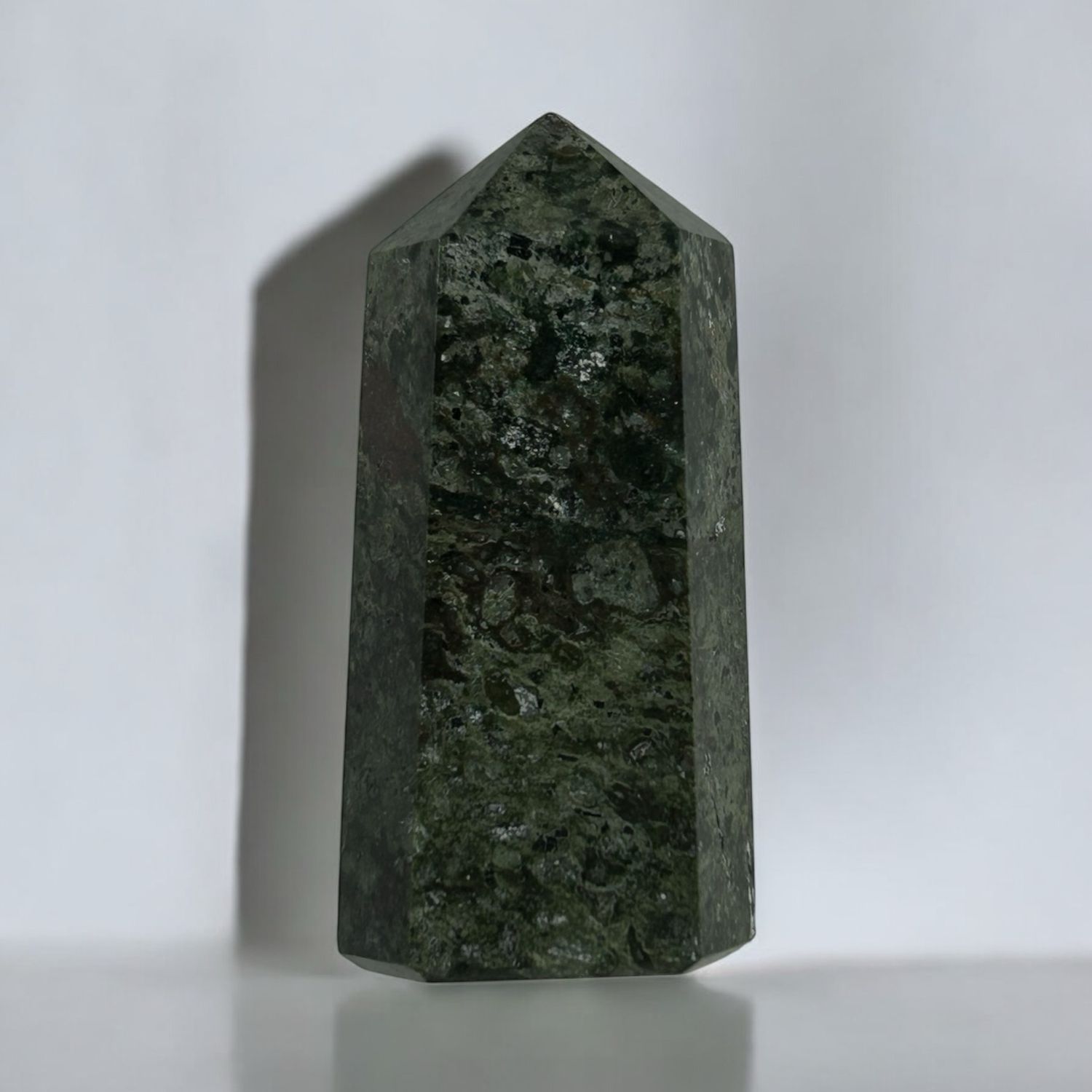 PUNTA GENERADORA JASPE PIEL DE RANA 6.3cm