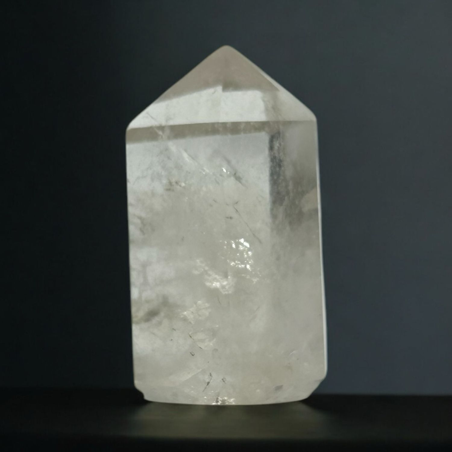 PUNTA CUARZO BLANCO 4.8cm