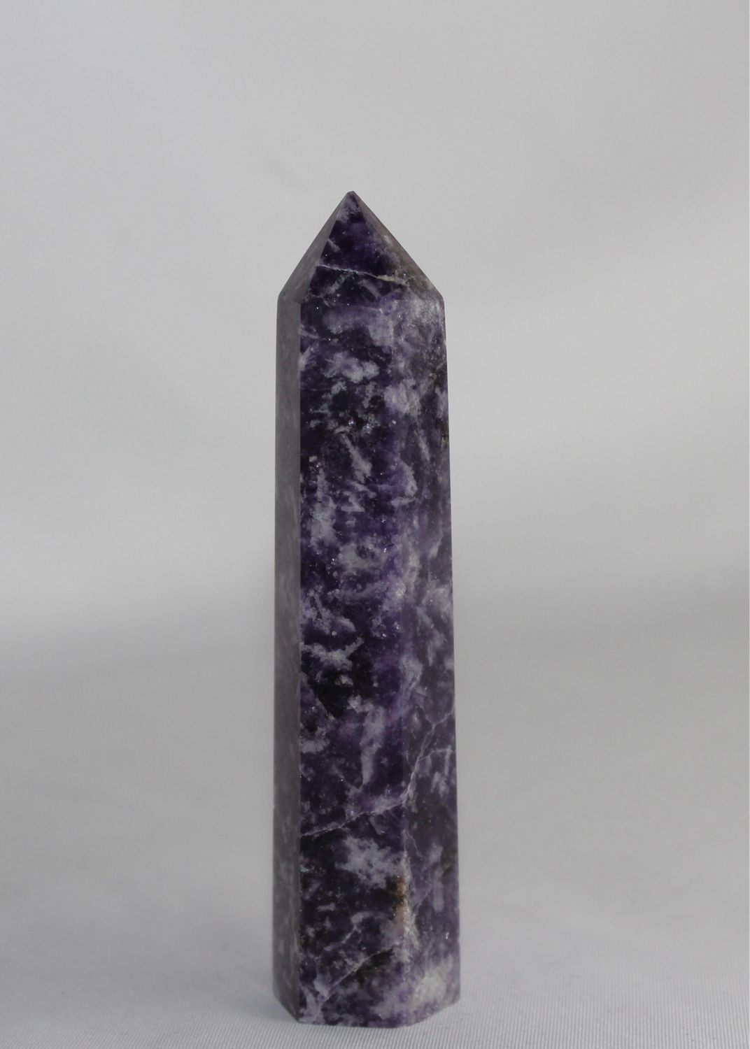 PUNTA GENERADORA LEPIDOLITA  11cm