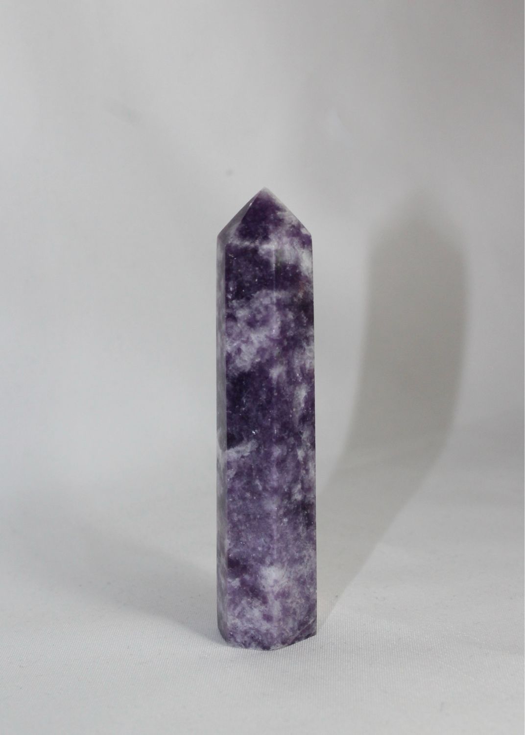 PUNTA GENERADORA LEPIDOLITA  9cm