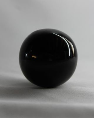 ESFERA OBSIDIANA NEGRA 5.9cm