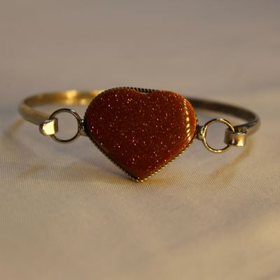 PULSERA ALPACA AVENTURINA CAFE