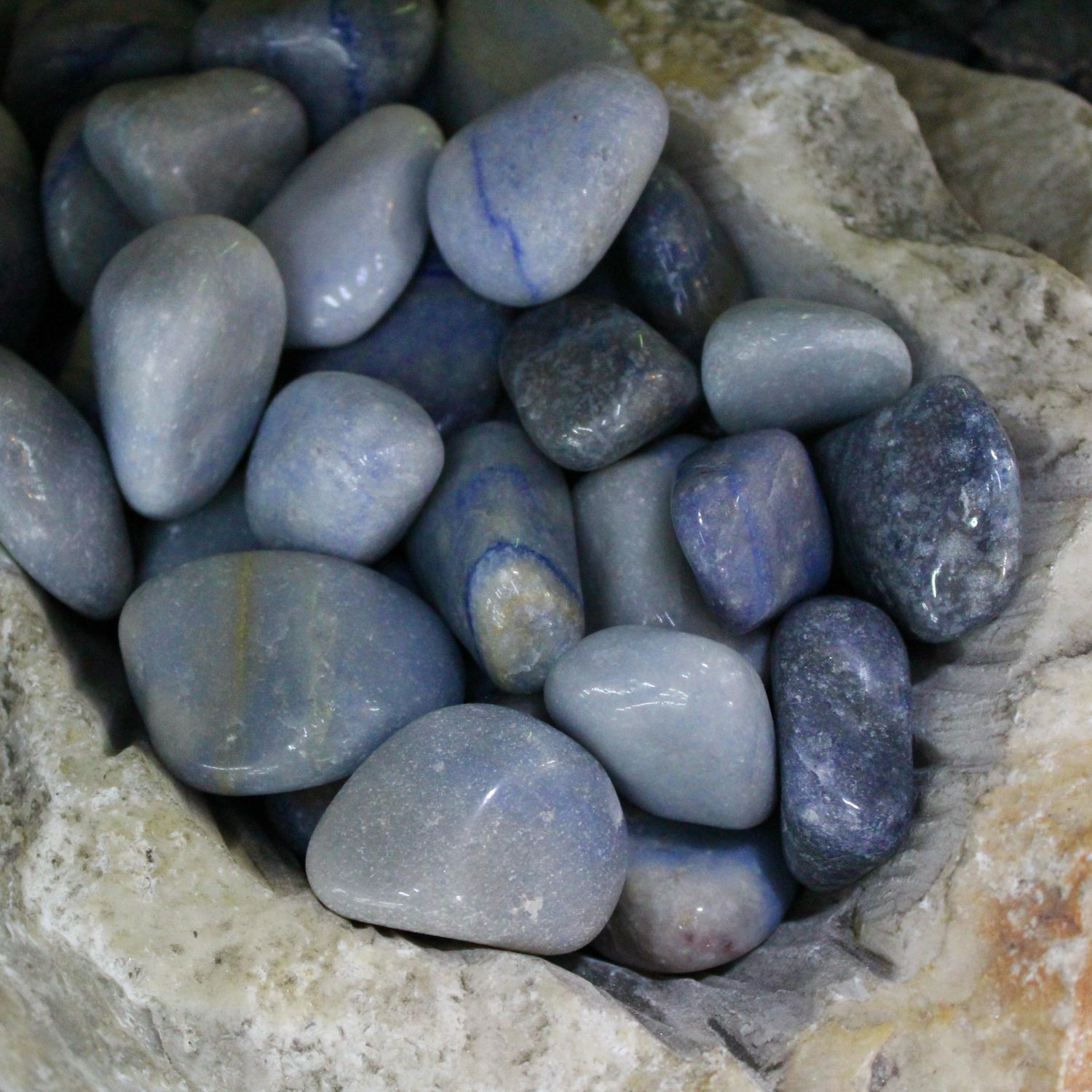 AVENTURINA AZUL ROLADA