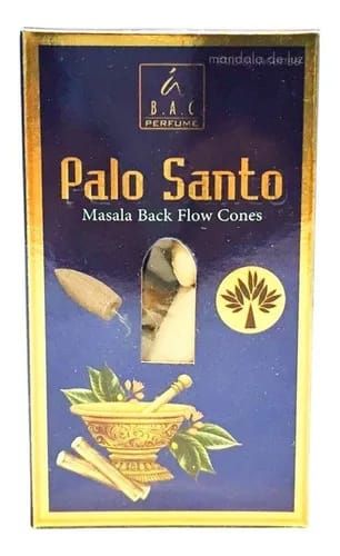 INCIENSO MASALA BACK FLOW PALO SANTO&quot;