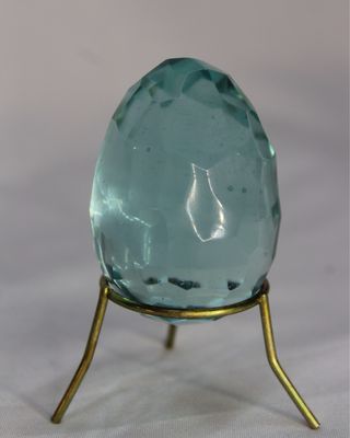 HUEVO DE CRISTAL FACETEADO