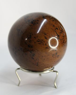 ESFERA OBSIDIANA MARRON 6cm
