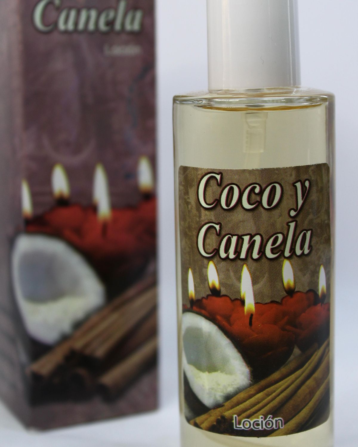 LOCION ESPECIAL DE COCO CON CANELA 100ML